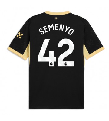 Manchester City Antoine Semenyo #42 Replika Bortatröja 2026-27 Kortärmad